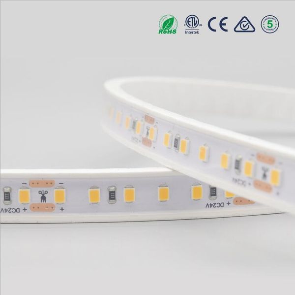 

strips [seven neon]dc24v 24w ip67 tube waterproof 120led/m white/warm white high brightness led smd flexible strip