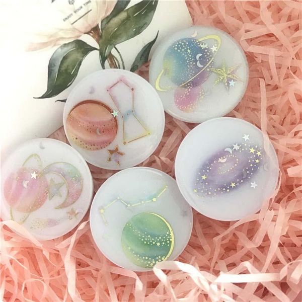 

cell phone mounts & holders cartoon planet mars decorative pattern adjustable airbag socket grip mobile accessories holder stand