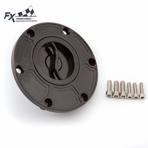 

motorcycle fuel system cnc aluminum gas cap tank for speed four 2002 - 2006 2003 2004 2005 motorcycles accessories
