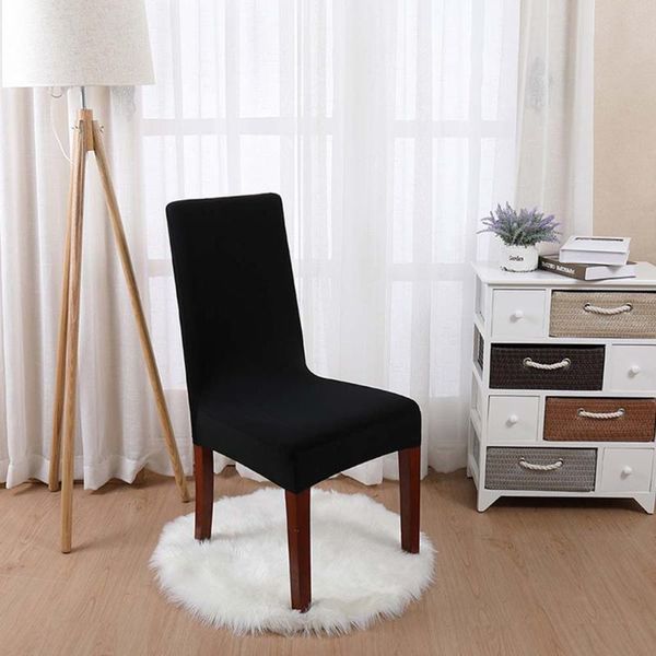 

chair covers spandex cover stretch elastic dining seat for banquet wedding restaurant el anti-dirty removable housse de chaise