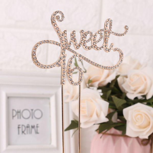 

other festive & party supplies g32a sweet 16 cake er 16th birthday themes with rhinestone decoration anniversary