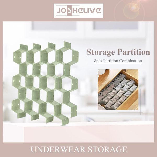 

storage drawers honeycomb shape drawer organizer 8 pcs closet dividers plastic partition for small clothing cosmetic clapboard home