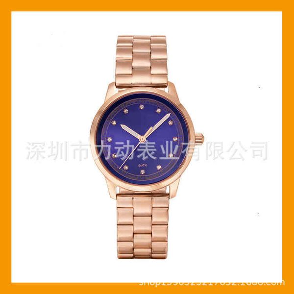 

quartz new stainless steel waterproof high grade women's luminous watch to be launched in 2019, Slivery;brown