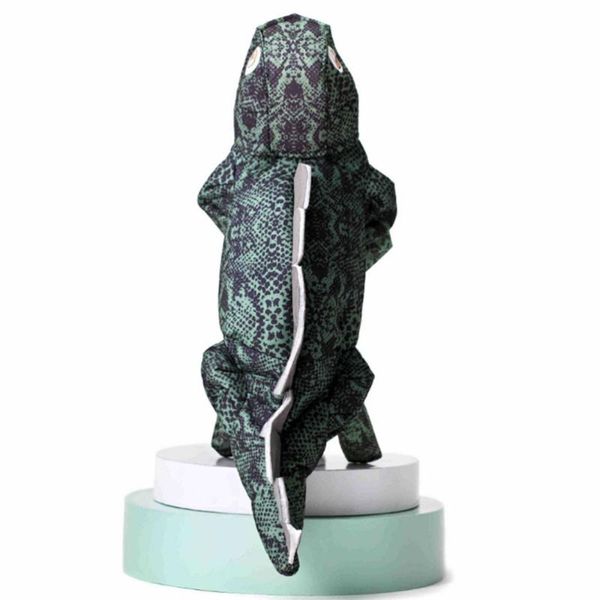 

dog apparel 1pc creative and warm dinosaurs costumes hooded coat pet cotton clothes puppy outfits for party daily life size xs