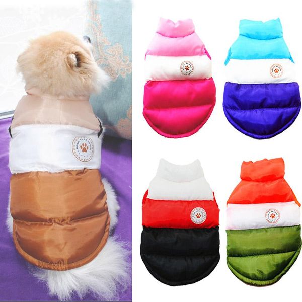 

pawstrip dog winter coat soft warm dog clothes winter puppy jacket coat for dogs cats warm pet clothing outfits chihuahua