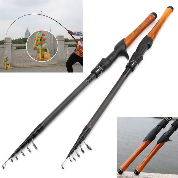 

boat fishing rods 1.8m2.1m2.4m2.7m rod carbon casting spinning portable ultra short lure weight 5-28g