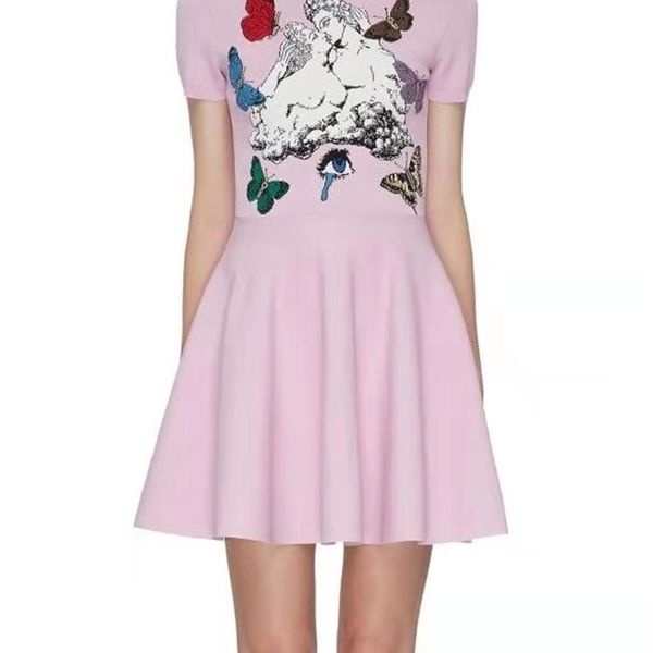 

purple short sleeve line rayon bandage cocktail party dress whmo, White