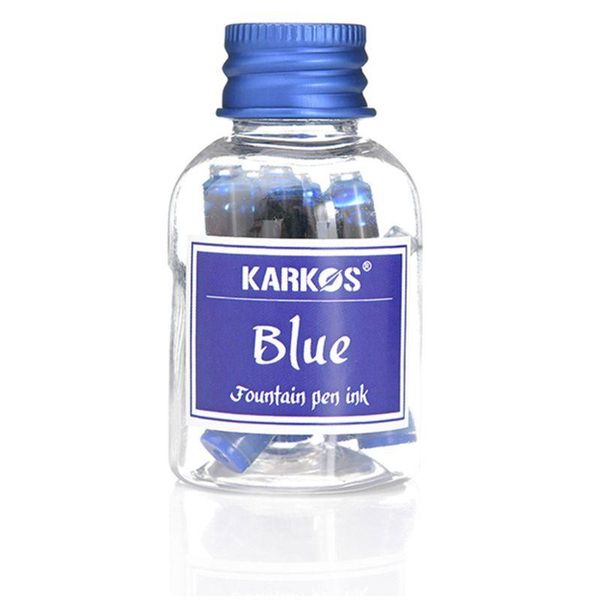 

bottle colorful 1ml ink cartridge refills fountain pen stationery school 090f pens