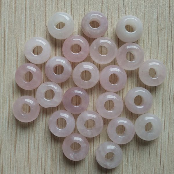 

natural crystal round big hole beads charms quartz turquoise opal pendant diy for bracelet necklace earrings jewelry making, Bronze;silver