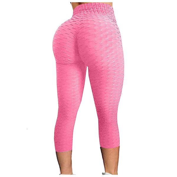 

women bubble hip lifting exercise running high tail broek for fitness needless leggings, Black