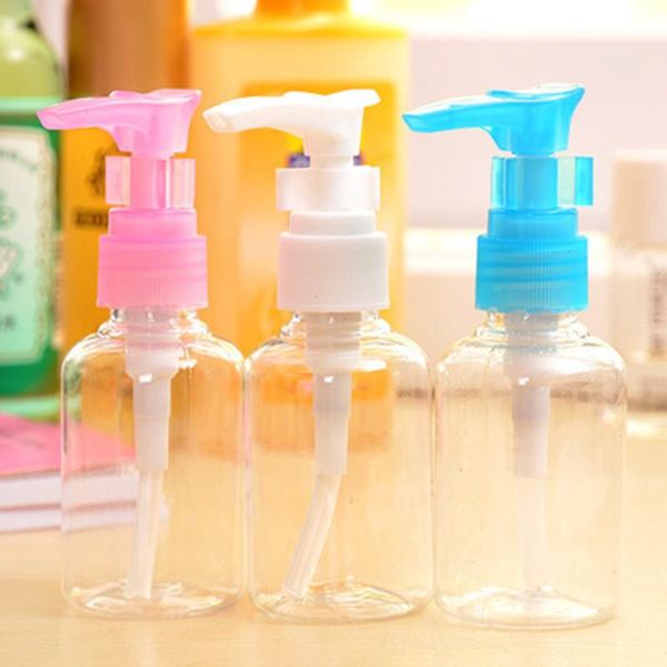 

1 pc 50ml refillable protable bottle soap shampoo lotion foam water plastic pressed pump spray bottle refillable