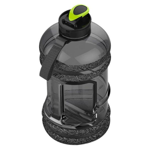 

water bottle 2.2l sport outdoor fitness training jug container reusable portable large nature hike hand