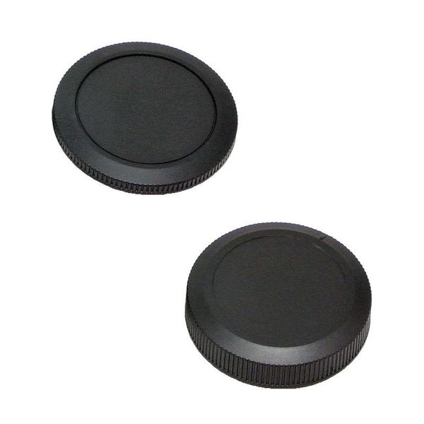 

lens caps 1 pairs camera body cap + rear for -eosm m1/2/3/10 ef-m mount 18-55mm