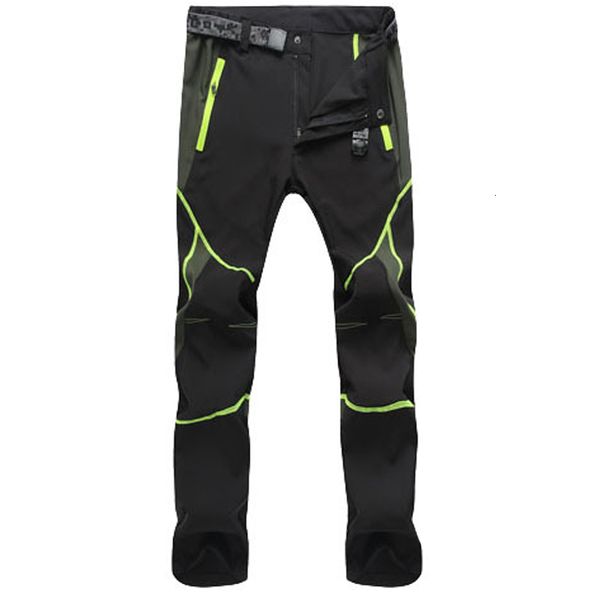 

summer walking for quickly outdoor men clothing color stitches climbing pantalon windproof men's broek, Black