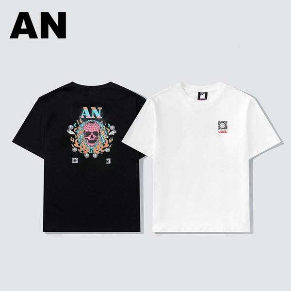 

brand fashion t shirt threaded cotton plain large version, White;black