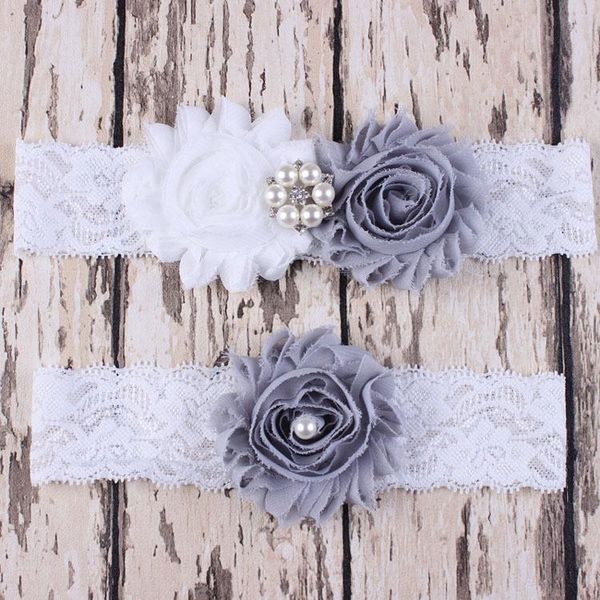 Laço Branco Headbands Grande Cristais de Cabelo Gravador de Casamento 1 Conjunto Acessórios De Cabelo Headwear