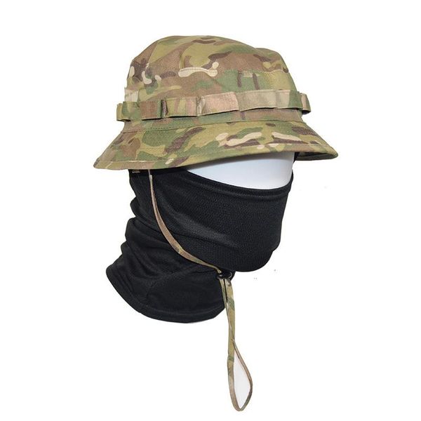 

foldable take in fisherman cap hunting fishing outdoor hat men's women's round side sunshade camouflage breathable cap, Black;white