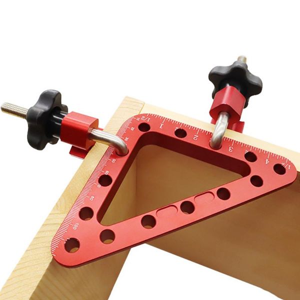 

professional hand tool sets 45/90 degrees auxiliary fixture ruler splicing board panel positioner carpenter triangle fixed clip clamp jig