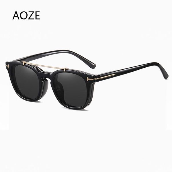

sunglasses 2021trending retro polarized magnet clip women blue light blocking glasses ladies eyewear frames female round, White;black