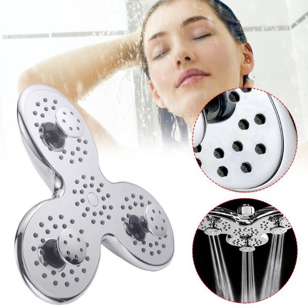 

bath accessory set 9.5 inch abs bathroom shower head petal shape 3 function adjustable faucet rainfall300 holes