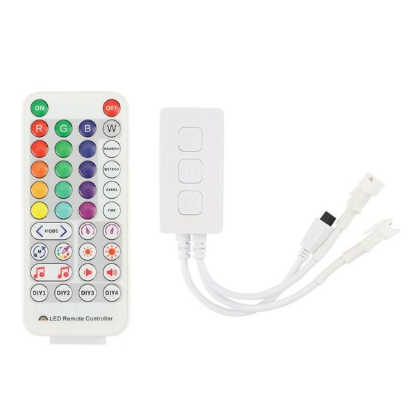 

controllers sp511e wifi music led controller for ws2812b ws2811 addressable pixel rgb strip dual output alexa voice app control