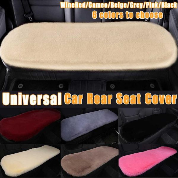 

car seat covers universal front/rear cover cushion faux mat automobiles interior accessories for winter warmer