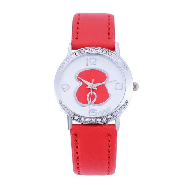 

wristwatches neue mode lÃ¤ssig frauen uhren luxus marke damen lederband wasserdicht quarz bÃ¤r dame uhr geschenk, Slivery;brown