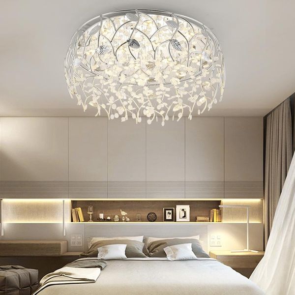 

ceiling lights nordic light luxury crystal aluminum lamps for living room bedroom fixture kitchen led lighting dining
