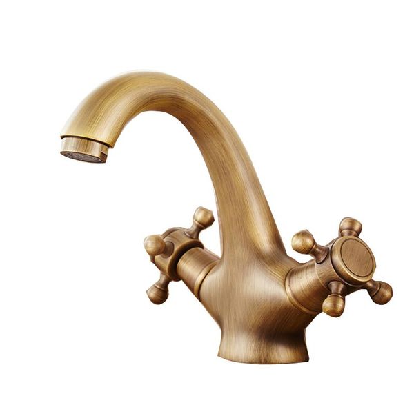 

antique wash basin faucet mixer diverter gold bathtub basin faucet retro sink accessories salle de bain bathroom fixture ea6tpl