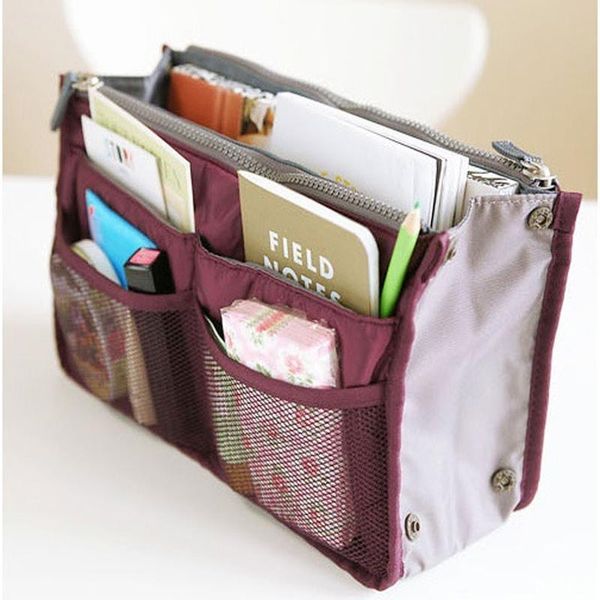 

storage boxes & bins multi-functional travel cosmetic bag thicken large capacity washing double zipper bags