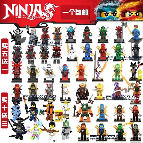 

lego phantom ninja baby lloyd time blade basilisk demon king assembled building block toy doll