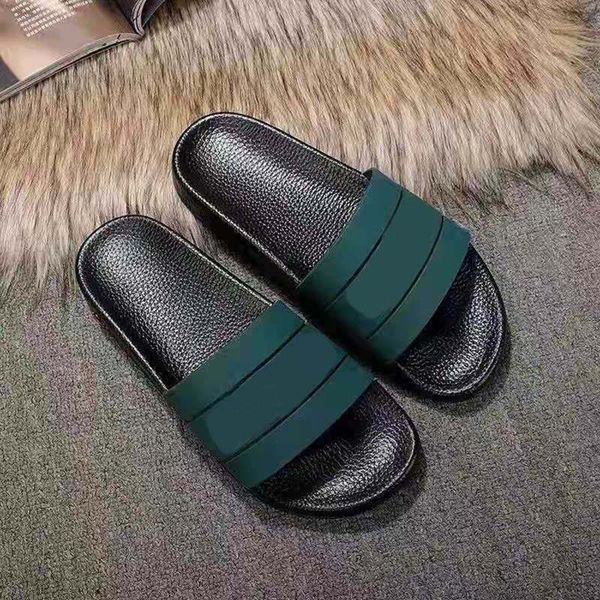 

classic slipper the bottom of the thick sandals new floral brocade men women fashion slippers red white gear bottoms slides by shoe10 06, Black