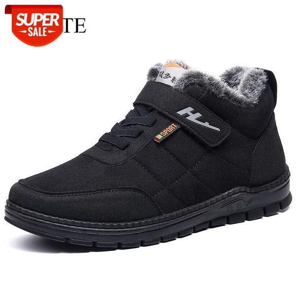 

2020 new men boots fashion winter snow boots fur warm winter ankle shoes men footwear male sneakers for tennis masculino #wr6d