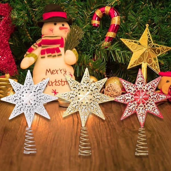 

christmas decorations tree star eight pointed decoration props party supplies festival holiday ornaments home accessory