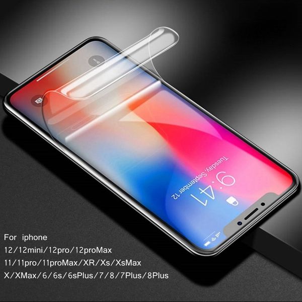 

3d full cover hydrogel film for iphone 7 8 plus se2020 screen protector for iphone 6 6s plus 6plus soft tpu screen guard