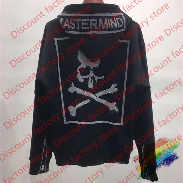

2021fwss hooded men women 1 quality black heavy fabric hoodies pullover