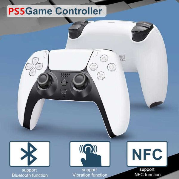 

for ps5 wireless controller dual sense playstation5 joystick 6-axis double vibration gamepad for ps4 console pc lapandroid h0906