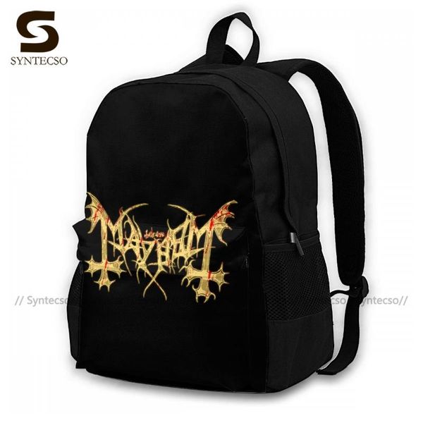 

backpack darkthrone backpacks polyester business woman durable novelty bags