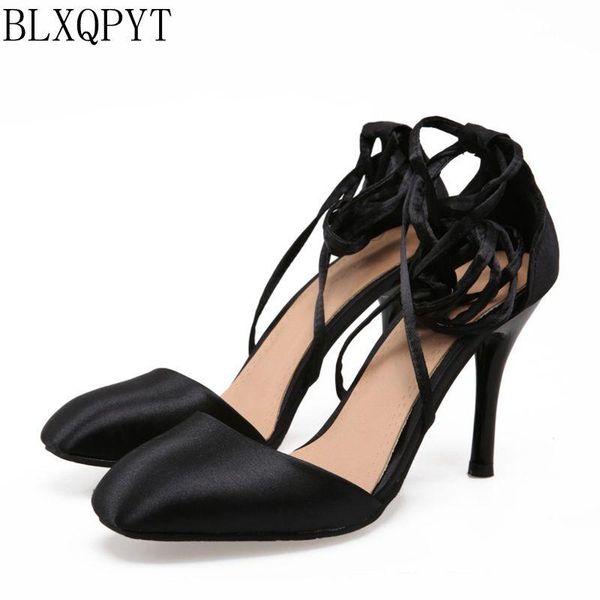 

sandals blxqpyt 2021 sale fashion sapato feminino big size 34- 45 ladies lady shoes high heel women pumps t709, Black