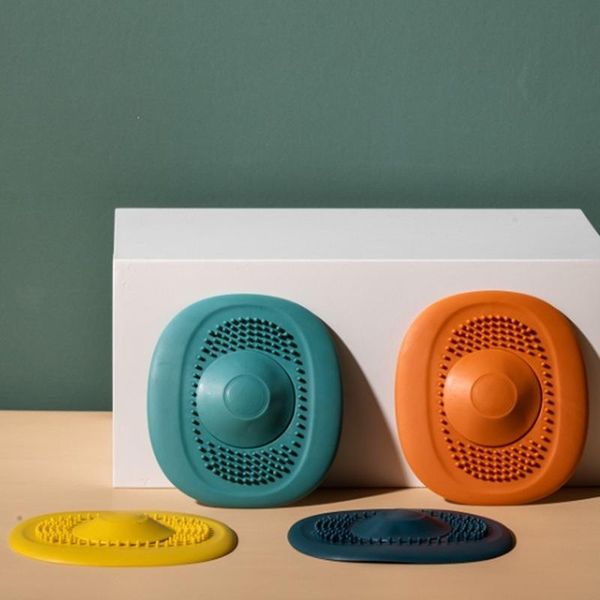 

other bath & toilet supplies 1pc press type floor drain deodorant cover hair filter plug pipe sealing spigot bathroom home accessories