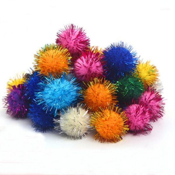 

christmas decorations sparkly ornament balls pompom ball for diy mixed color 10mm 15mm 20mm 25mm 30mm 50mm children toys ball1