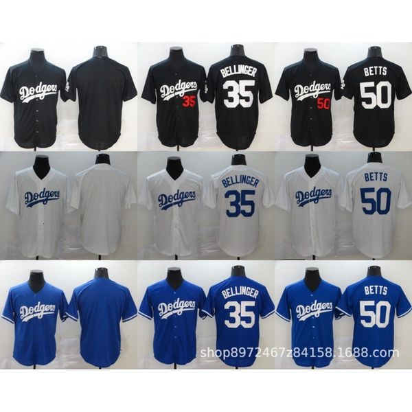

tracksuit jerseys 2021 jersey los angeles doers 10#35#50# baseball uniform, Gray
