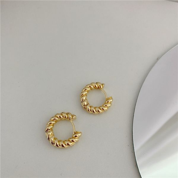 

hbp fashion good texture french earrings twist, Silver