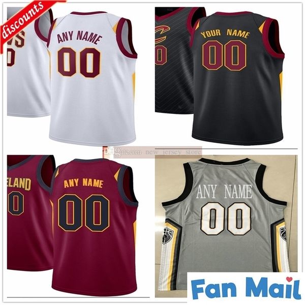 

custom printed 4 kevin 13 tristan porter jr. thompson 1 dante exum 41 ante zizic dellavedova 32 dean wade 31 matt mooney mckinnie jerseys, Black;red