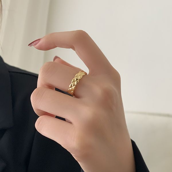 

wholesale ring diamond ring women's fashion minority design net red fashion personalized index finger ring ing, Golden;silver