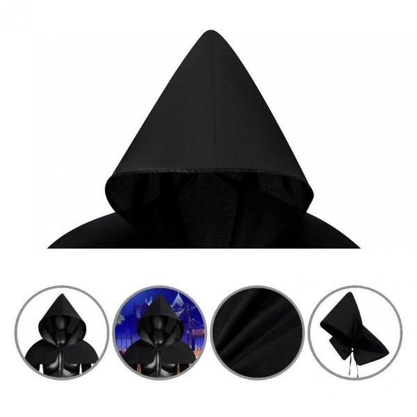 

party hats cosplay cloak great retro lace up cowl hat costume accessories for show