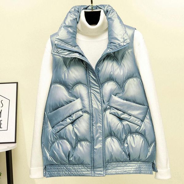 

women's vests wholesale 2021 spring autumn winter women fashion casual female nice warm woman vest outerwear bvy190, Black;white