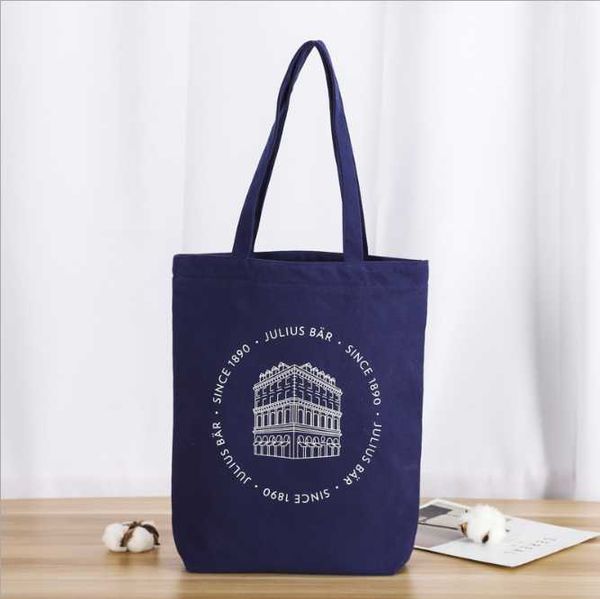 

gift wrap folding shopping bag eco-friendly reusable portable shoulder fashion architectural pattern customizable logo advertising