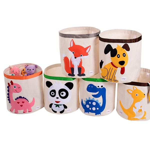 

storage bags kids toys organizers baby clothes shoes baskets round multifunctional containers