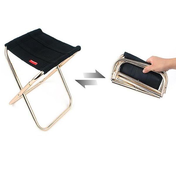 

camp furniture outdoor aluminum folding stool chair, pony fishing portable mini camping beach chair manufacturer Â